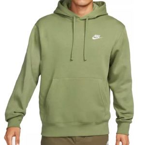 Nike Hoodie Sweatshirt Mens Large Sage Green Good Used Condition